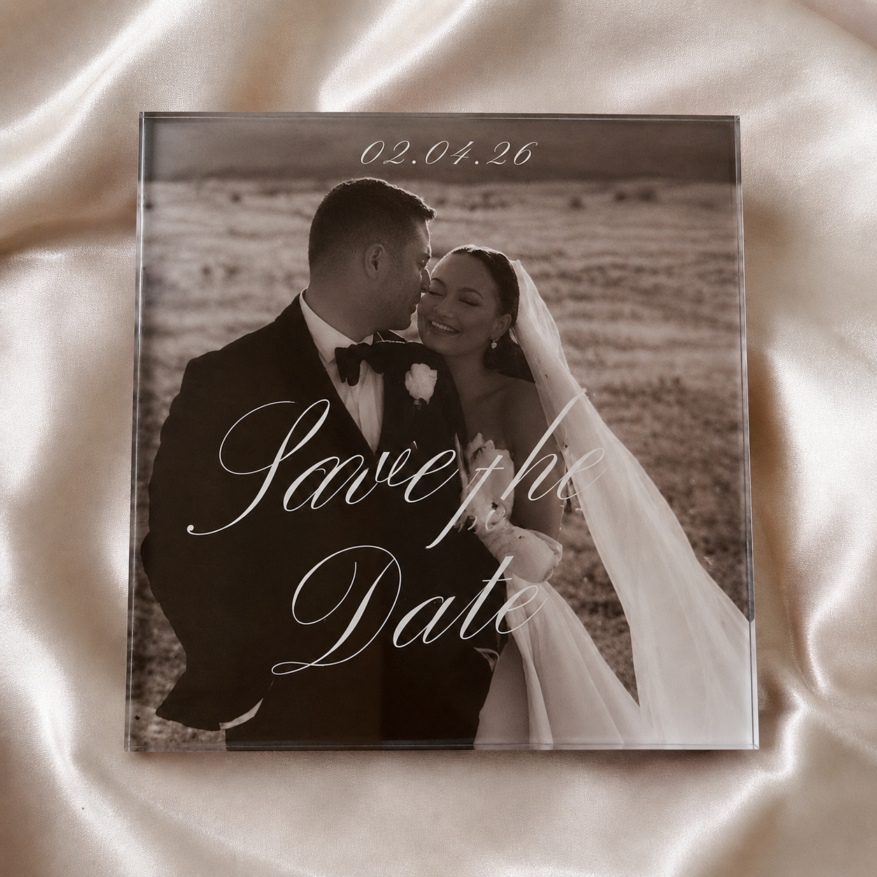 Magnet en aluminium - Wedding The Date