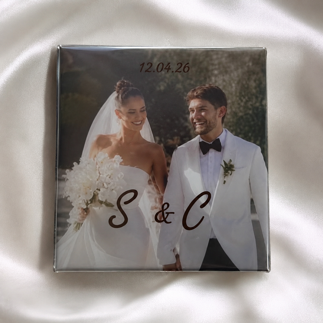 Magnet en aluminium - Modern Wedding