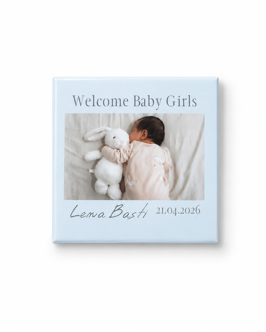 Magnet en aluminium - Naissance