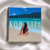 Magnet en aluminium - Holiday Memories